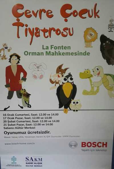 “La Fonten Orman Mahkemesi” Tiyatro Oyunu